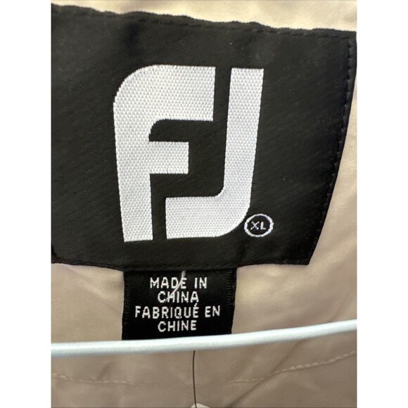 NWT Footjoy Vest Mens XL 1/4 button Pullover Dupont Tef Supersoft Windshirt - Picture 3 of 12
